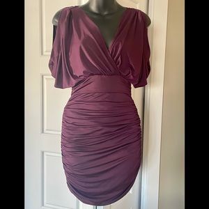 🌾 slinky ruched dress